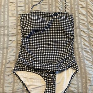 Loft Gingham Swimsuit